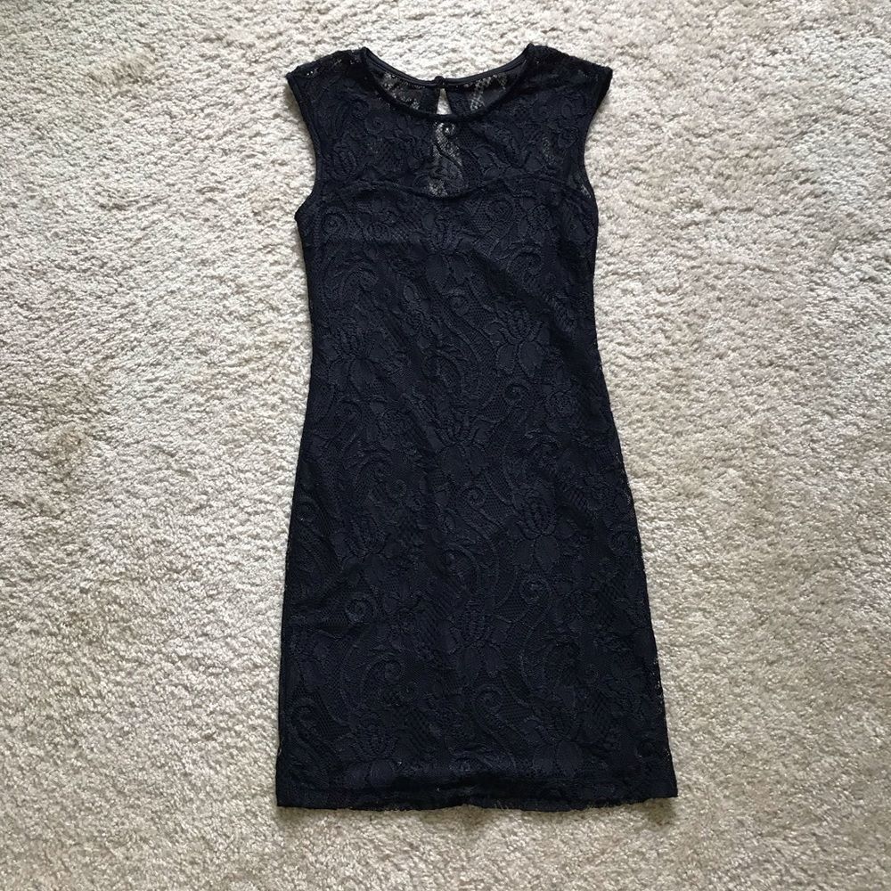 Black Lace Dress